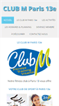 Mobile Screenshot of monclub-m.fr